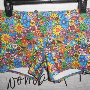 Unbranded Spandex Shorts Fun Design Volleyball